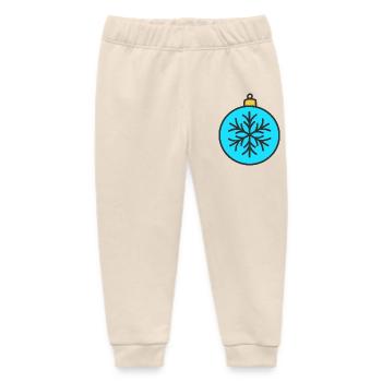 Bauble - Baby Organic Sweatpants by Stanley/Stella - soft Ecru - Front