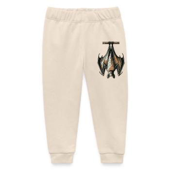 Fledermaus - Baby Organic Jogginghose Baby Tumbler von Stanley/Stella - Natur - Vorne