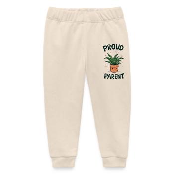 Proud Plant Parent - Baby Organic Jogginghose Baby Tumbler von Stanley/Stella - Natur - Vorne