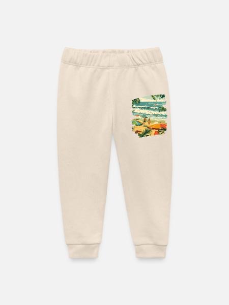 Surfer - Baby Organic Jogginghose Baby Tumbler von Stanley/Stella - Natur