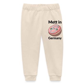 Mett in Germany - Baby Organic Jogginghose Baby Tumbler von Stanley/Stella - Natur - Vorne