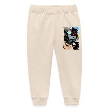 Starling - Baby Organic Sweatpants by Stanley/Stella - soft Ecru - Front