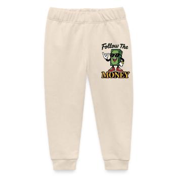 Folgen Sie dem Geld - Baby Organic Jogginghose Baby Tumbler von Stanley/Stella - Natur - Vorne