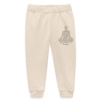 Auf dem Weg zum Frieden – Sakura Meditation - Baby Organic Jogginghose Baby Tumbler von Stanley/Stella - Natur - Vorne