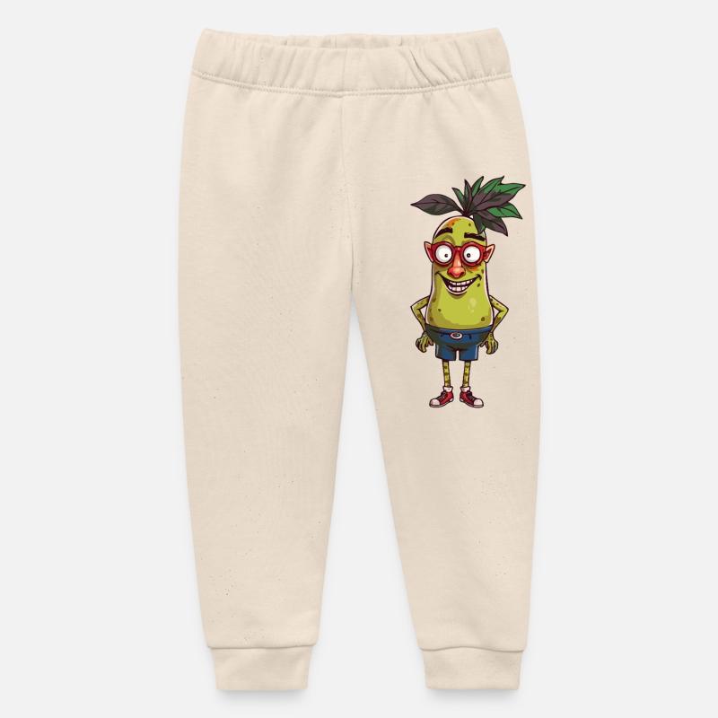 fruit - Pantalon de jogging bébé bio Stanley/Stella - écru doux