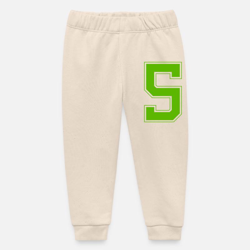 Z5 - Pantalon de jogging bébé bio Stanley/Stella - écru doux