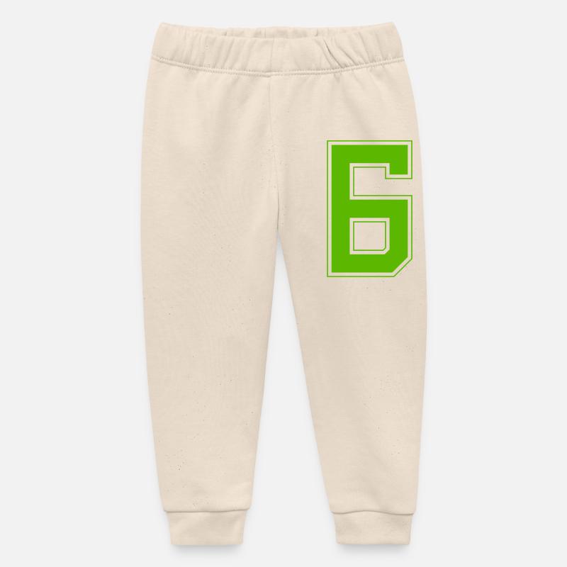 Z6 - Pantalon de jogging bébé bio Stanley/Stella - écru doux
