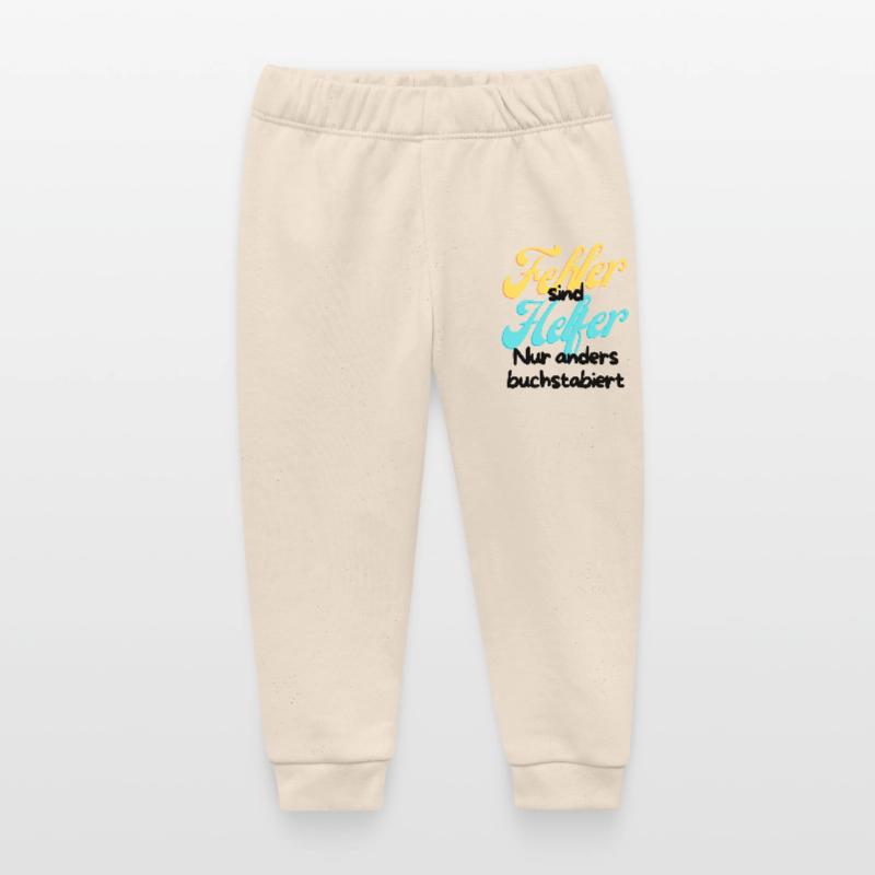 Error Helper Gradient Script Baby Organic Sweatpants by Stanley/Stella