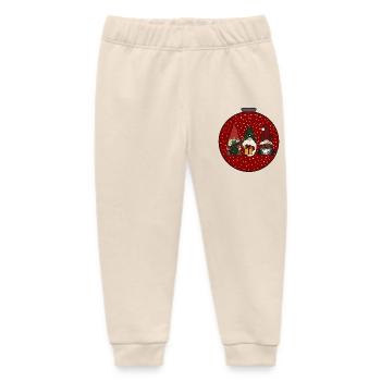 Weihnachtskugel  - Baby Organic Jogginghose Baby Tumbler von Stanley/Stella - Natur - Vorne
