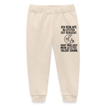 Schlafen Schlecht Talent dahin - Baby Organic Jogginghose Baby Tumbler von Stanley/Stella - Natur - Vorne