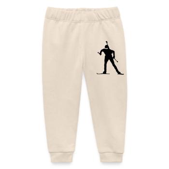 Biathlon - Baby Organic Jogginghose Baby Tumbler von Stanley/Stella - Natur - Vorne