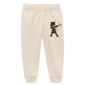 Dabbing Graduate Kids Abschlussklasse 2026 - Baby Organic Jogginghose Baby Tumbler von Stanley/Stella - Natur - Vorne
