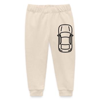 Auto - Baby Organic Jogginghose Baby Tumbler von Stanley/Stella - Natur - Vorne