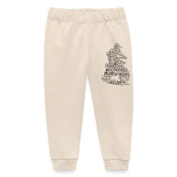 Direct Motocross Statement - Baby Organic Sweatpants by Stanley/Stella - soft Ecru - Front
