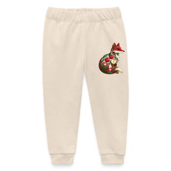 Fuchs Apfel - Baby Organic Jogginghose Baby Tumbler von Stanley/Stella - Natur - Vorne