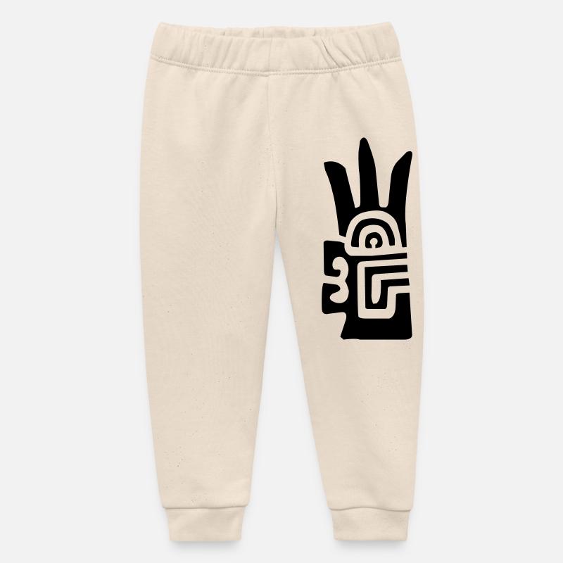 Chavín - Baby Organic Sweatpants by Stanley/Stella - soft Ecru
