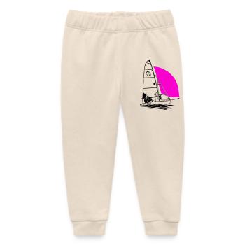 RS 500 Sailing dinghy regatta sailing sailing coloured - Baby Organic Sweatpants by Stanley/Stella - soft Ecru - Front
