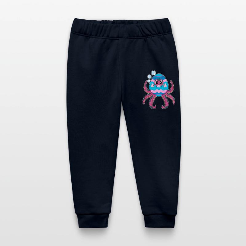 Octopus Easter Easter Egg Baby Organic Sweatpants by Stanley/Stella