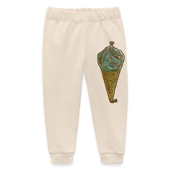 Labyrinthartiges italienisches Eis - Baby Organic Jogginghose Baby Tumbler von Stanley/Stella - Natur - Vorne