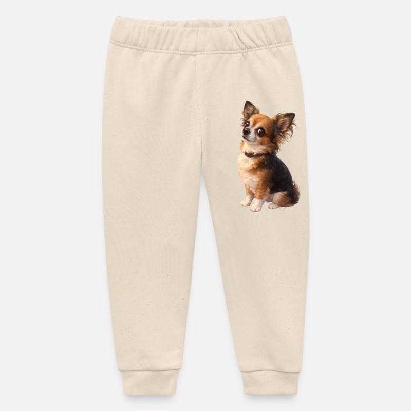 Dexter - Pantalon de jogging bébé bio Stanley/Stella - écru doux
