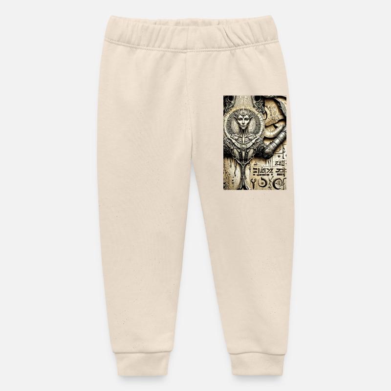Parchemin 10 - Pantalon de jogging bébé bio Stanley/Stella - écru doux