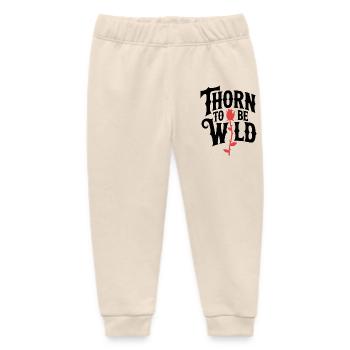 Rosenwild - Baby Organic Jogginghose Baby Tumbler von Stanley/Stella - Natur - Vorne