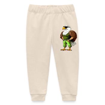 Aigle Cool - Pantalon de jogging bébé bio Stanley/Stella - écru doux - Devant