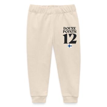 Douze Punkte 12 Eurovision Song Song Contest Finnland-Flagge - Baby Organic Jogginghose Baby Tumbler von Stanley/Stella - Natur - Vorne