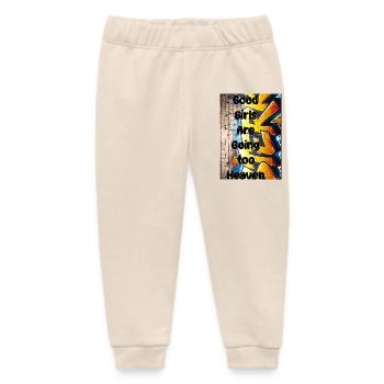 Good Girls Going to Heaven Graffiti - Baby Organic Jogginghose Baby Tumbler von Stanley/Stella - Natur - Vorne