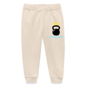 Kugelhantel Krone Train Hard - Baby Organic Jogginghose Baby Tumbler von Stanley/Stella - Natur - Vorne