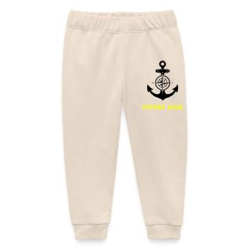 Cruise 2026 Anker Kompass - Baby Organic Jogginghose Baby Tumbler von Stanley/Stella - Natur - Vorne