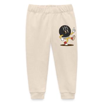 Schaltknopf Held tanzt - Baby Organic Jogginghose Baby Tumbler von Stanley/Stella - Natur - Vorne