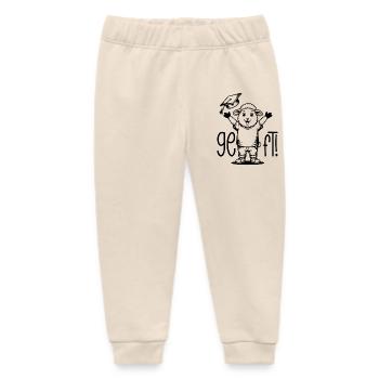 Geschafft! Schaf - Baby Organic Jogginghose Baby Tumbler von Stanley/Stella - Natur - Vorne