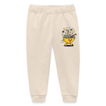 Happy Ramen Bowl - Baby Organic Jogginghose Baby Tumbler von Stanley/Stella - Natur - Vorne