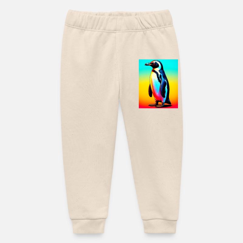 pingouin - Pantalon de jogging bébé bio Stanley/Stella - écru doux