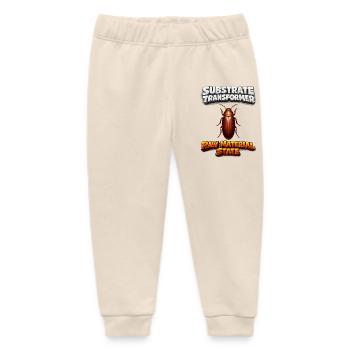 A detailed illustration of the Stegobium Paniceum - Baby Organic Sweatpants by Stanley/Stella - soft Ecru - Front