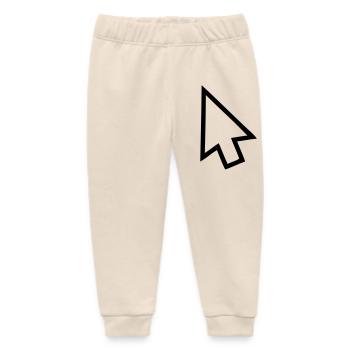 Pfeil - Baby Organic Jogginghose Baby Tumbler von Stanley/Stella - Natur - Vorne