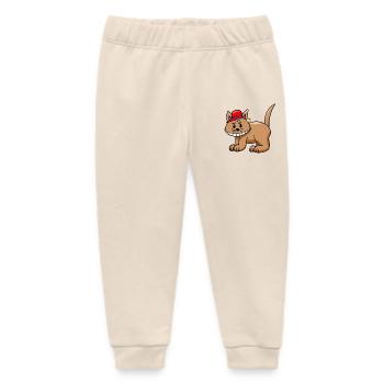 Katze lustig witzig Katzen Teenie - Baby Organic Jogginghose Baby Tumbler von Stanley/Stella - Natur - Vorne
