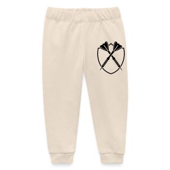 Darts Logo Dart - Baby Organic Jogginghose Baby Tumbler von Stanley/Stella - Natur - Vorne