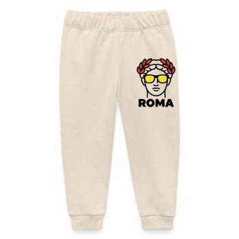 Rom Statue Sonnenbrille Italien Urlaub - Baby Organic Jogginghose Baby Tumbler von Stanley/Stella - Natur - Vorne