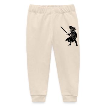 Dunkler Elf - Baby Organic Jogginghose Baby Tumbler von Stanley/Stella - Natur - Vorne