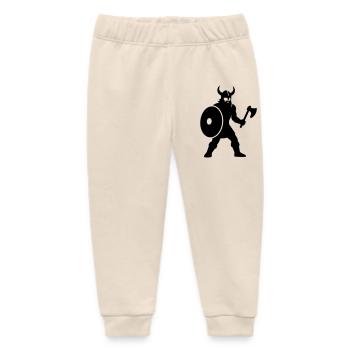 Wikinger - Baby Organic Jogginghose Baby Tumbler von Stanley/Stella - Natur - Vorne