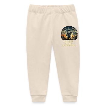 Weltraumwirrwarr: Ich kam - Baby Organic Jogginghose Baby Tumbler von Stanley/Stella - Natur - Vorne