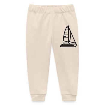 Boot - Baby Organic Jogginghose Baby Tumbler von Stanley/Stella - Natur - Vorne