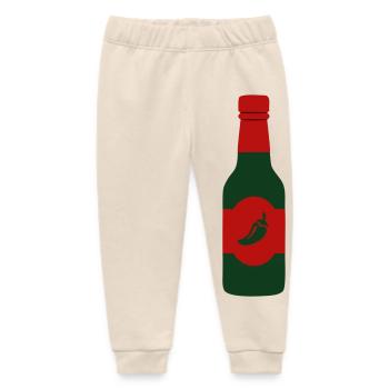 Hot Sauce Chili Soße Scharfes Essen BBQ Crew - Baby Organic Jogginghose Baby Tumbler von Stanley/Stella - Natur - Vorne