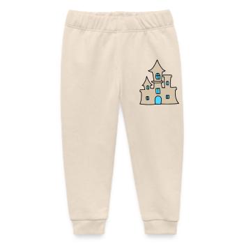 Sandburg - Strand sommer  - Baby Organic Jogginghose Baby Tumbler von Stanley/Stella - Natur - Vorne