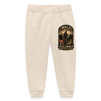 Wald Statt Therapie Pilze Shirt - Baby Organic Jogginghose Baby Tumbler von Stanley/Stella - Natur - Vorne