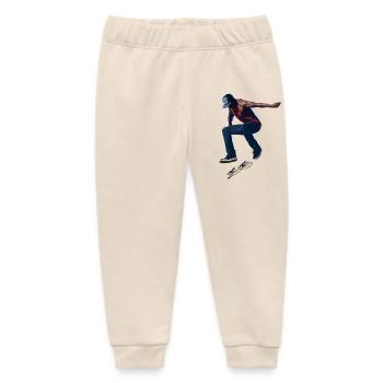 Neon-Skate-Sprung in Urban Burst - Baby Organic Jogginghose Baby Tumbler von Stanley/Stella - Natur - Vorne