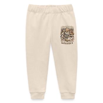 Founding Father Thomas Jefferson, July 4 - Baby Organic Sweatpants by Stanley/Stella - soft Ecru - Front