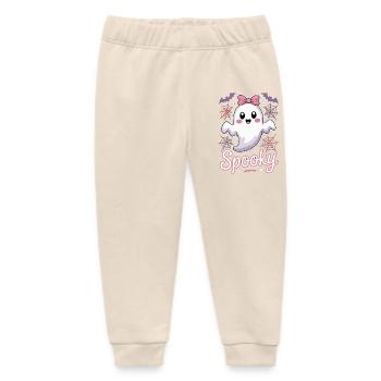 Spooky Halloween Geist - Baby Organic Jogginghose Baby Tumbler von Stanley/Stella - Natur - Vorne